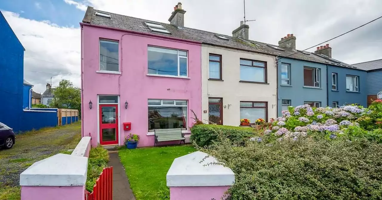 Inside pink Holywood home for sale with 'panoramic views over Belfast Lough'