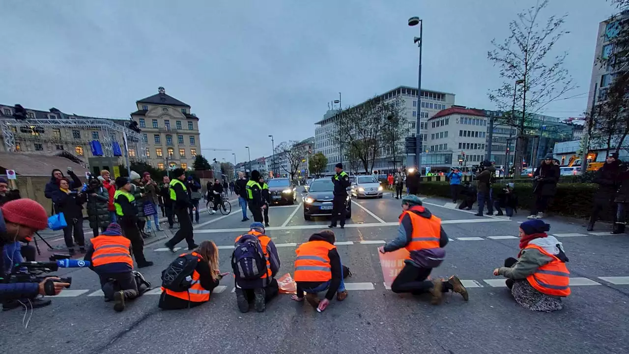 Polizei warnt: Klima-Chaoten wollen München blockieren