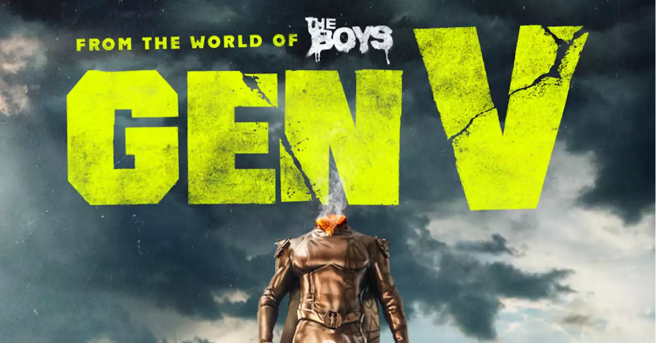 Gen V Poster: The Kids Are Definitely NOT Alright (Sorry, Homelander)