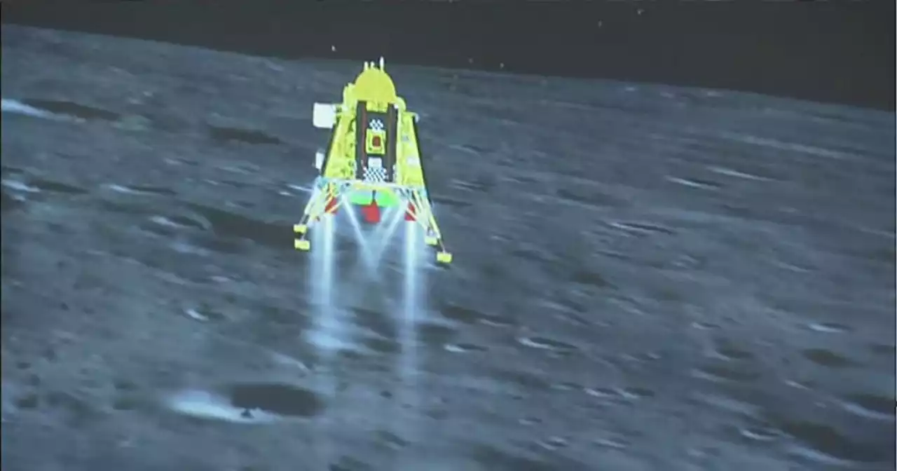 Chandrayaan-3: éxito en el alunizaje en el polo sur de la luna, un logro histórico para India