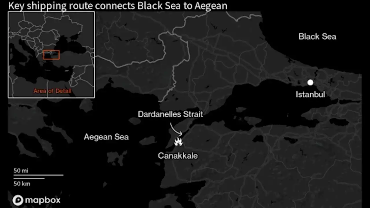 Turkey Closes Dardanelles Strait to Save Water to Fight Forest Fire