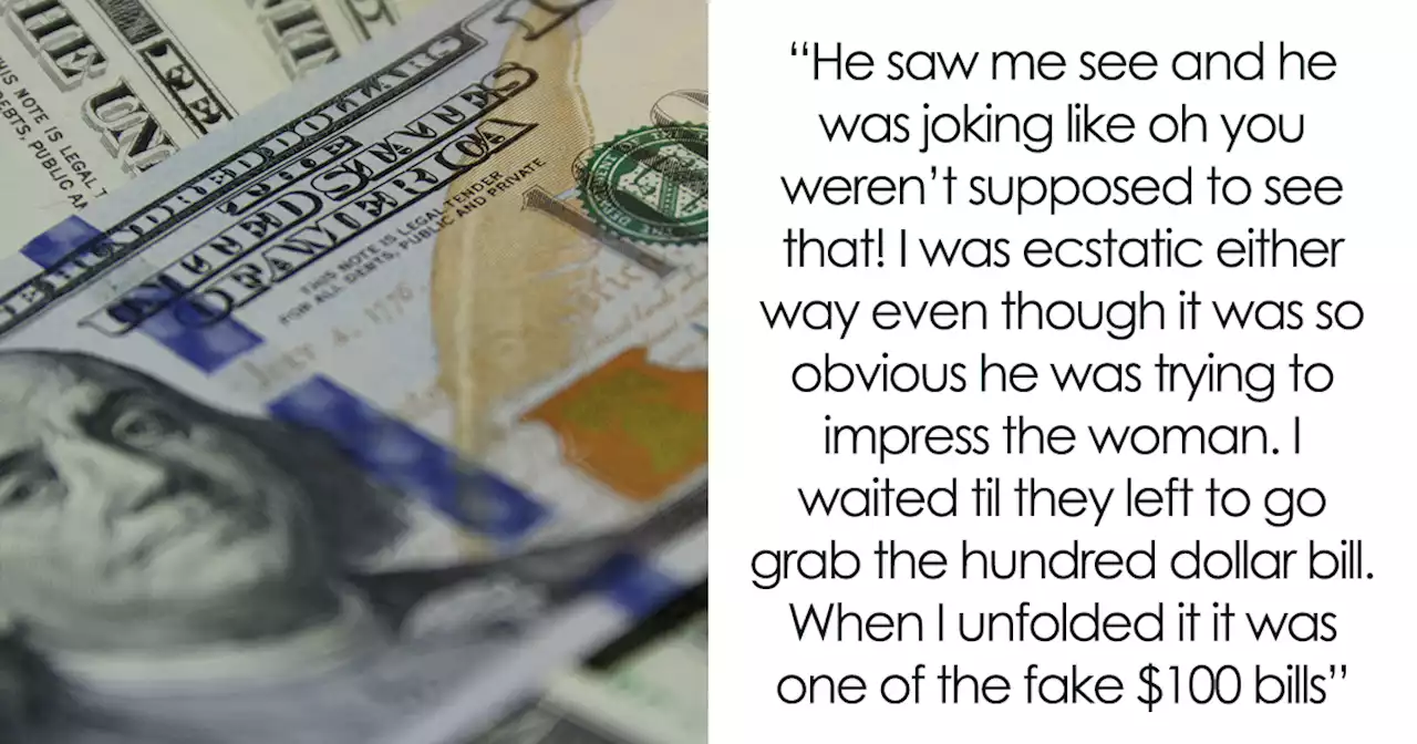 Netizens Cracking Up At Server’s Story Of Revenge Towards A Customer Tipping A Fake $100 Bill