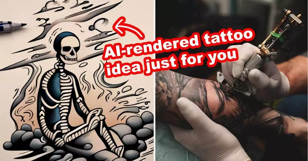 This AI Tattoo Generator Will Custom Design A Tattoo Just For You