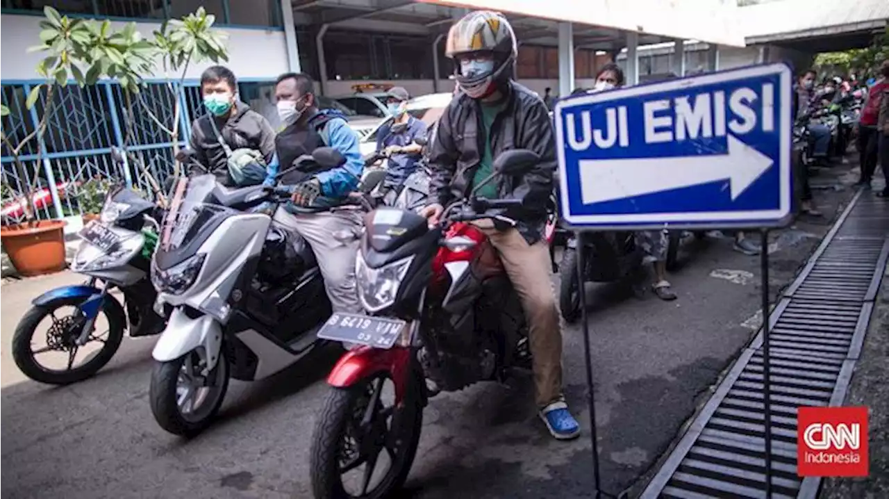 Motor Tak Lolos Uji Emisi di DKI Ditilang Rp250 Ribu Mulai 26 Agustus