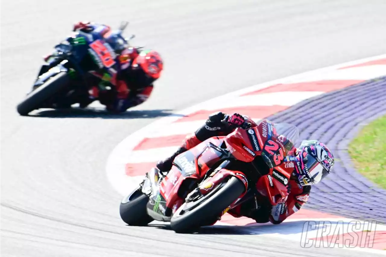 Austrian MotoGP, Red Bull Ring - Warm-up Results