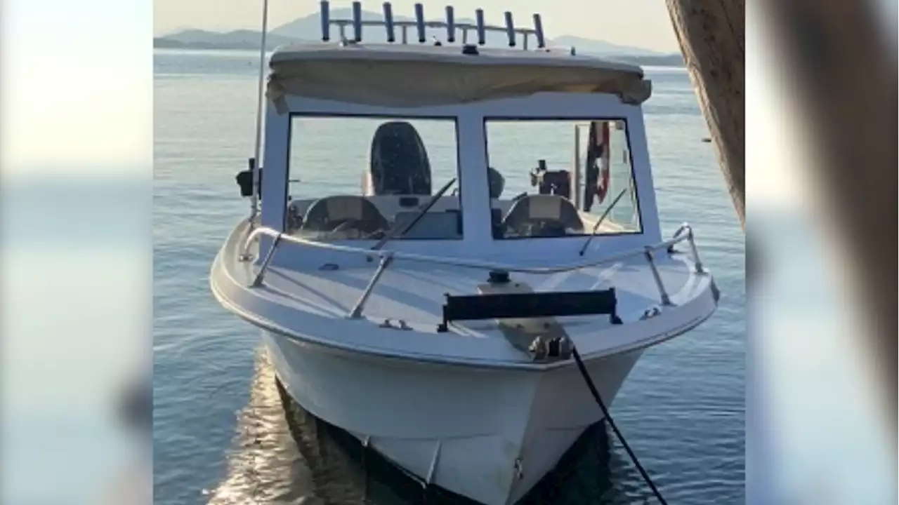 RCMP searching for boat stolen from North Saanich