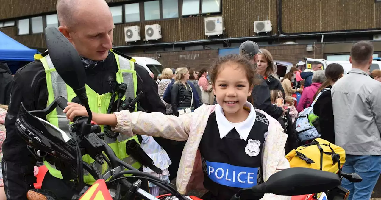 Lanarkshire Police Division chief delighted with success of open day