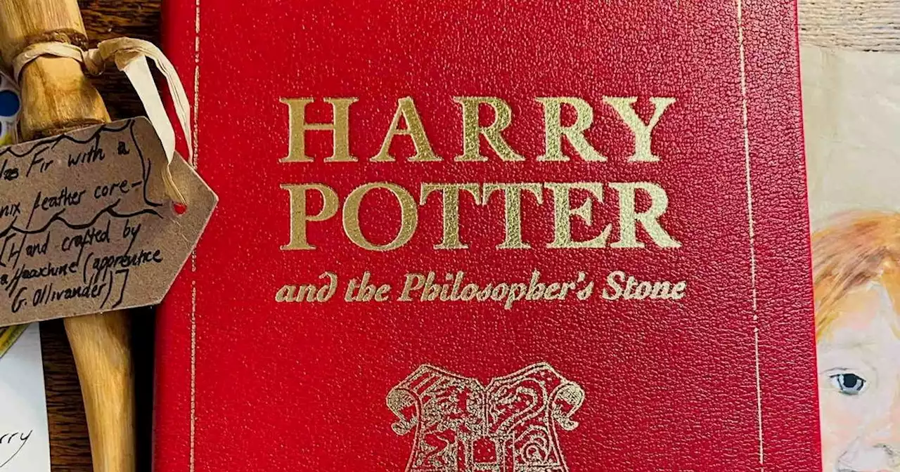 Scot's copy of rare Harry Potter book could fetch £12,000 after surviving fire