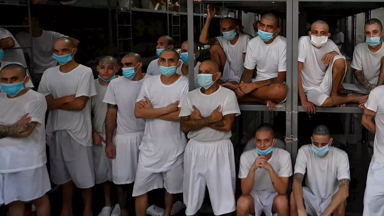 Inside El Salvador mega prison where 12,000 gang members are held