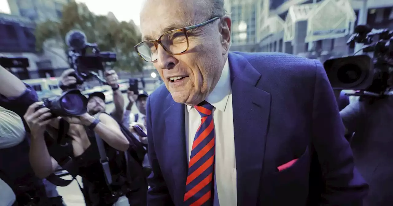 Rudy Giuliani traveling to Georgia Wednesday as surrender appears imminent