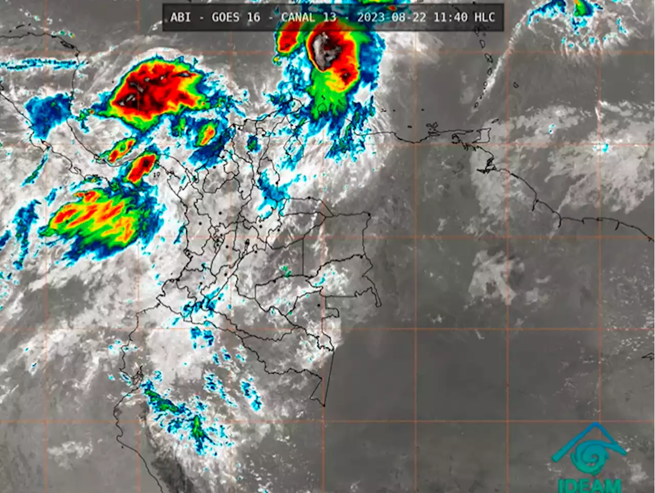 Tormenta tropical Franklin: Ungrd advierte que generará fuertes lluvias en 3 regiones del país