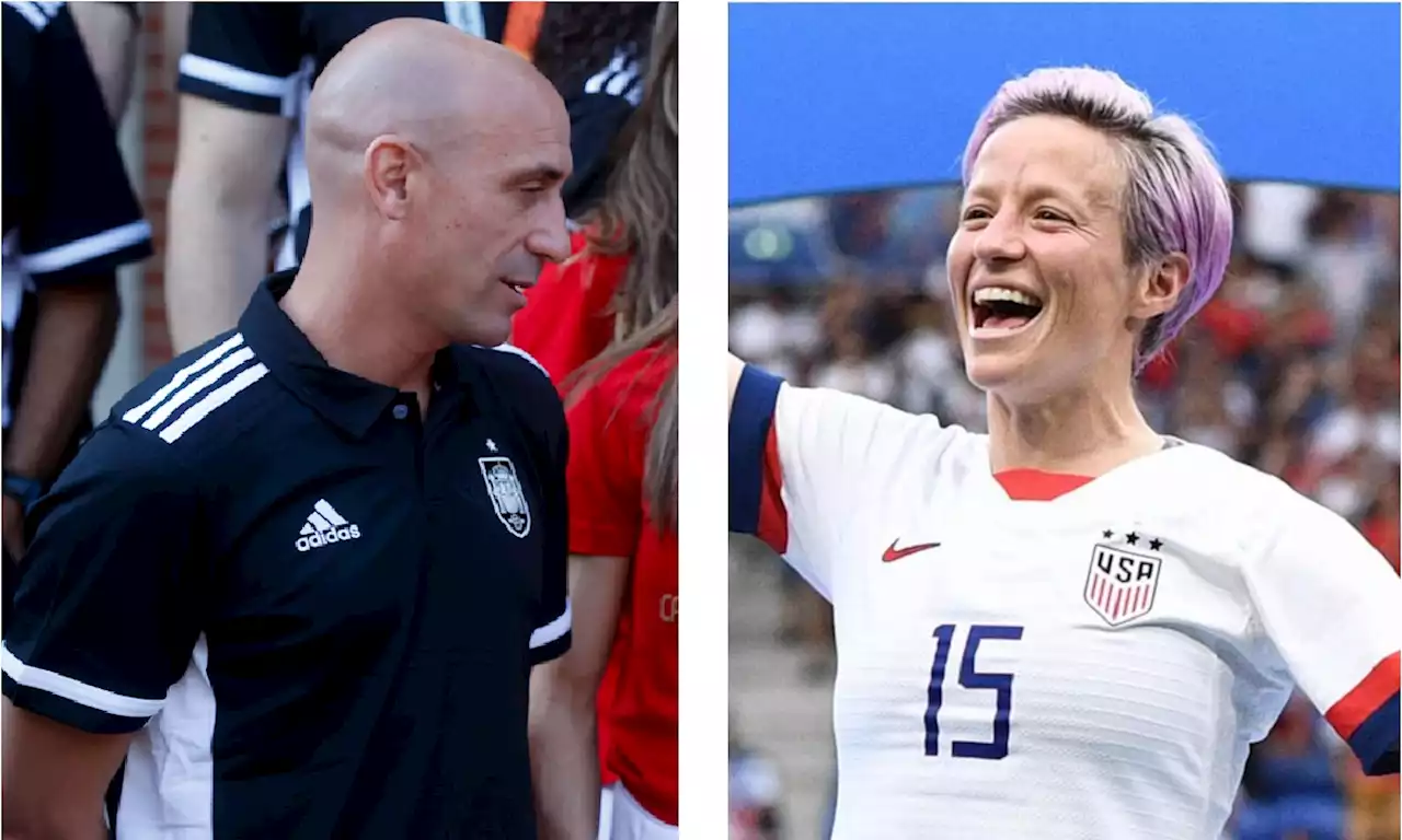 Megan Rapinoe le dio con todo a Luis Rubiales: le dijo 'misógino y sexista'