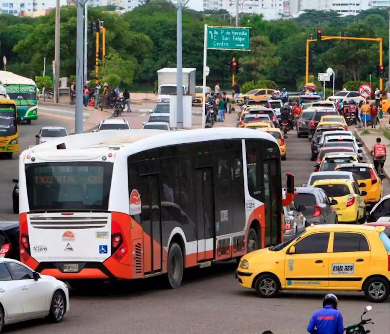 Este es el pico y placa del miércoles 23 de agosto en Cartagena