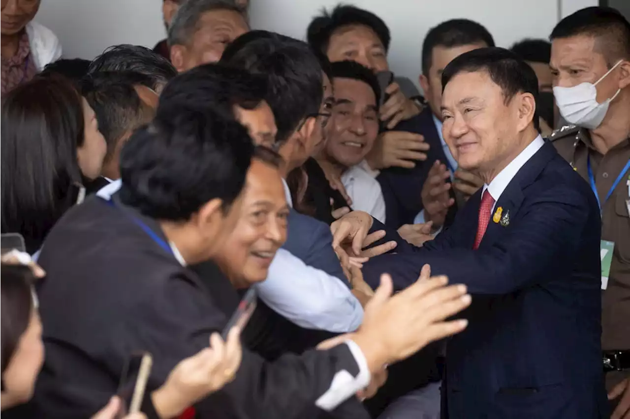 Thaksin referred to hospital with high blood pressure