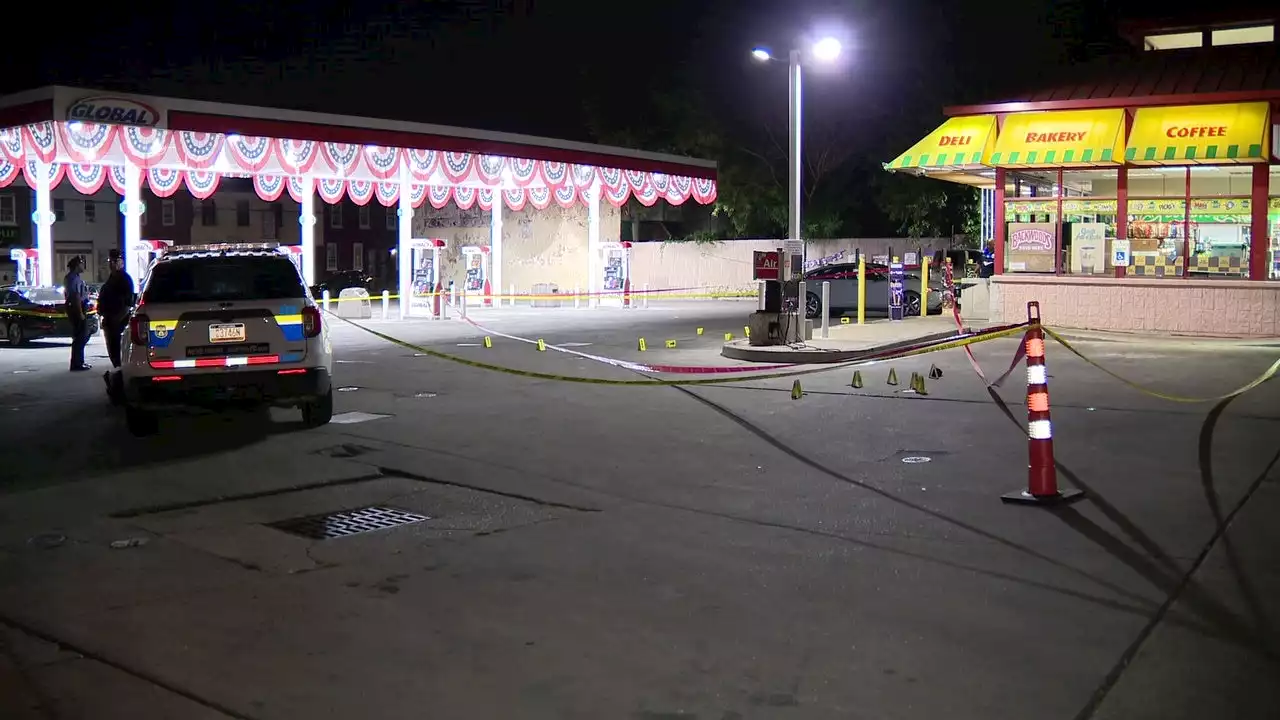 Shootout erupts as woman fights back against carjacking suspect at Philly gas station: police