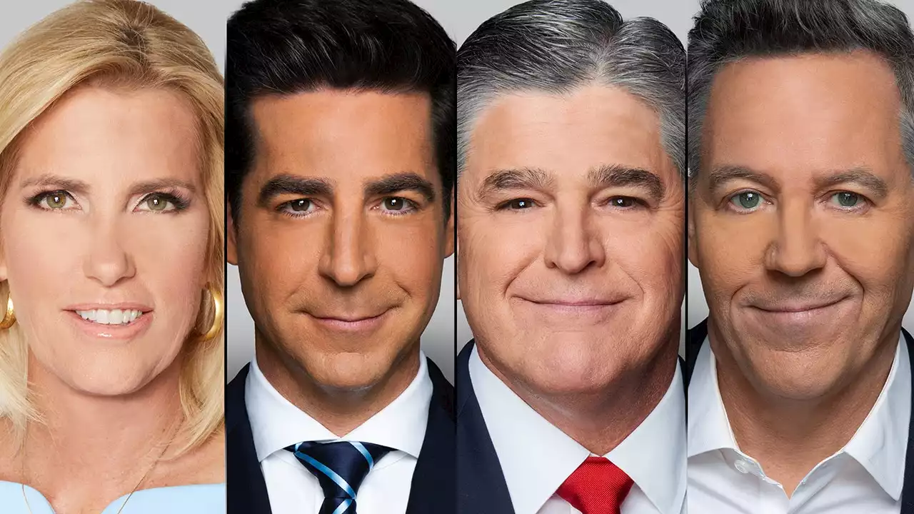 Laura Ingraham, Jesse Watters, Sean Hannity, Greg Gutfeld grow Fox News’ primetime audience after one month