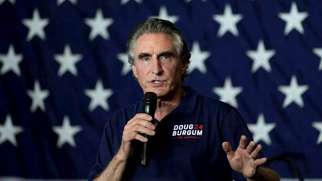 North Dakota Gov. Doug Burgum suffers injury ahead of Republican presidential debate