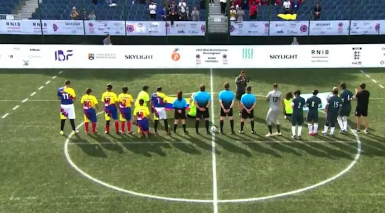 Así le fue a Colombia ante Argentina en la semifinal del Mundial de fútbol para ciegos