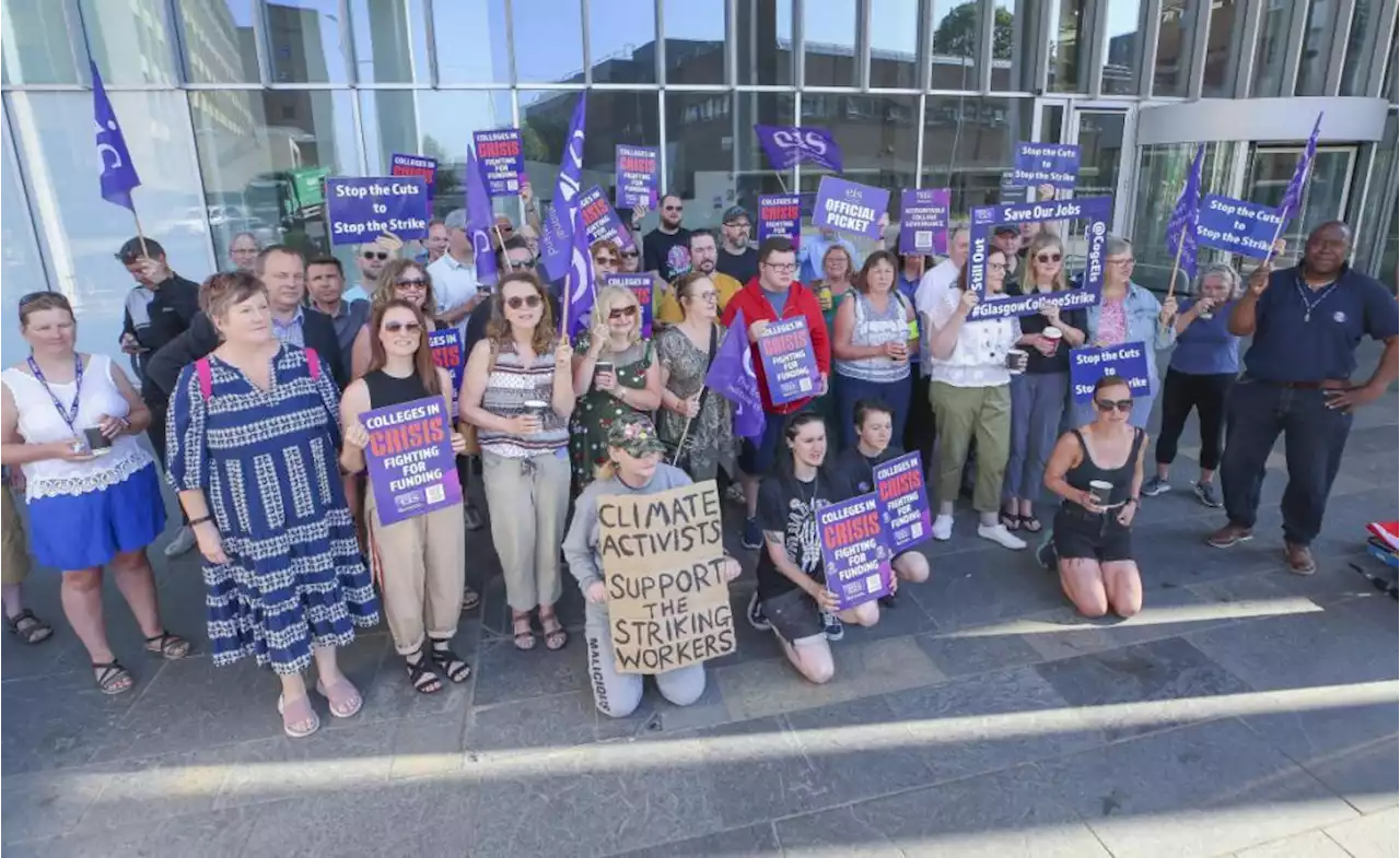 New strike dates announced at City of Glasgow College amid redundancy battle