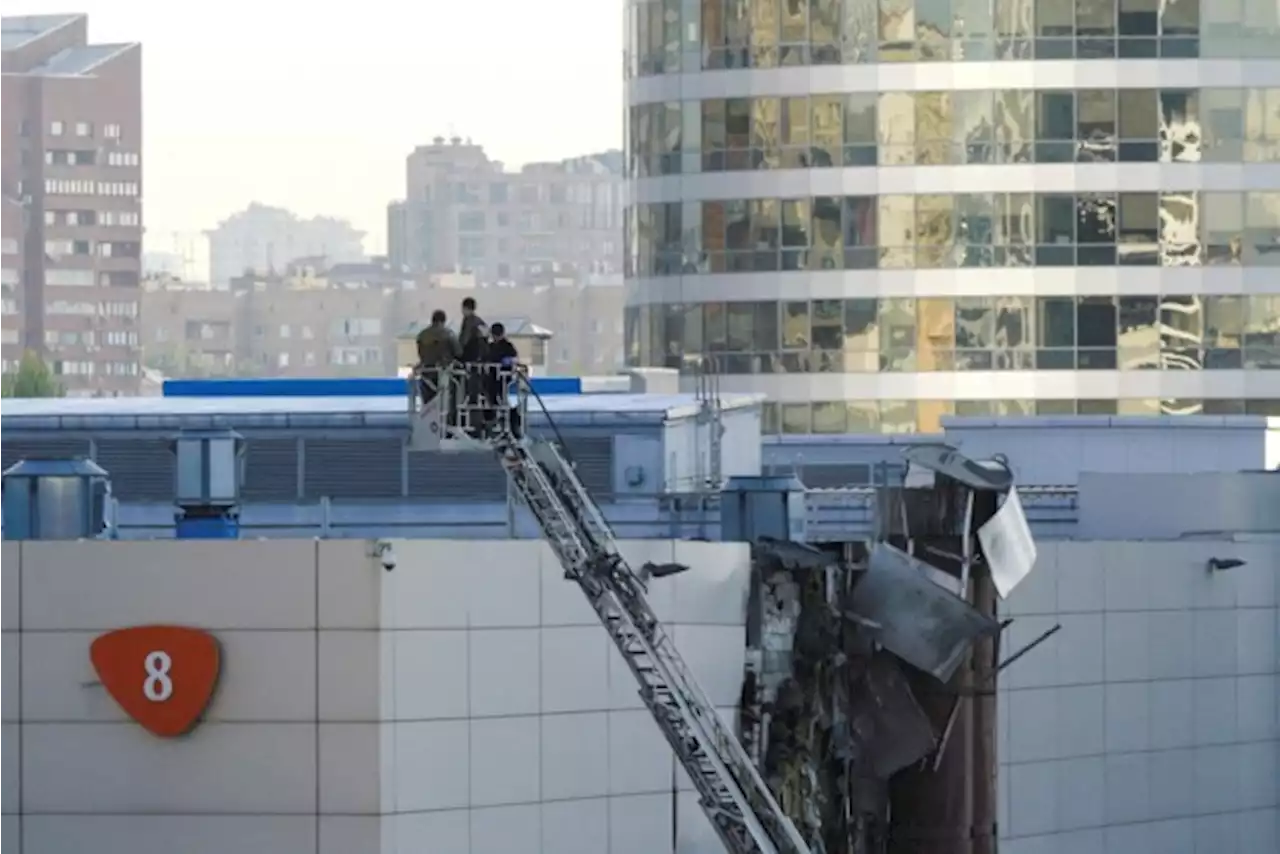 Drone raakt gebouw in centrum van Moskou, vliegverkeer opgeschort