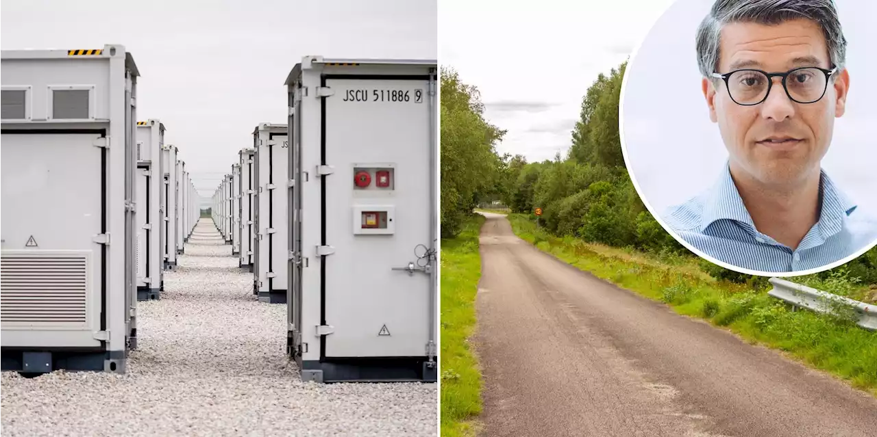 Här planeras ett av Sveriges största batterilager