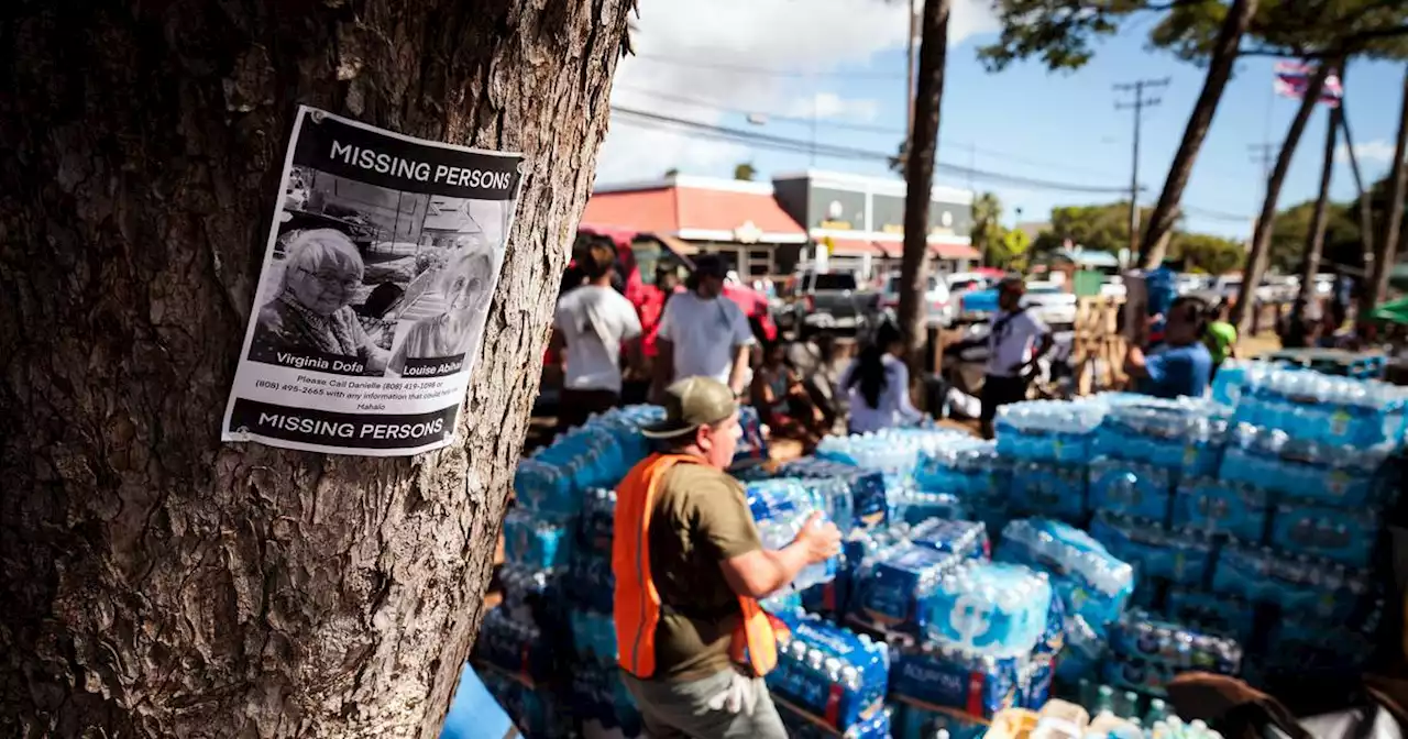 Hawaii wildfires: Officials seek DNA from residents to help identify victims