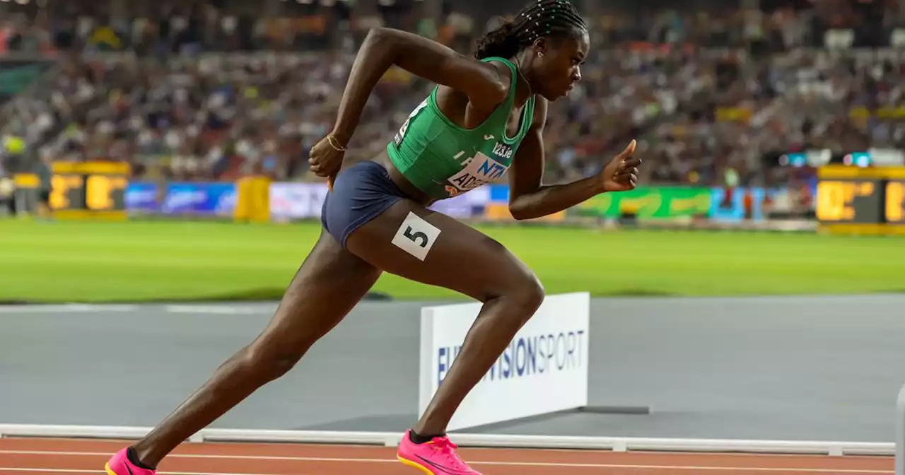 Ireland’s Rhasidat Adeleke fourth in 400m final at World Athletics Championships