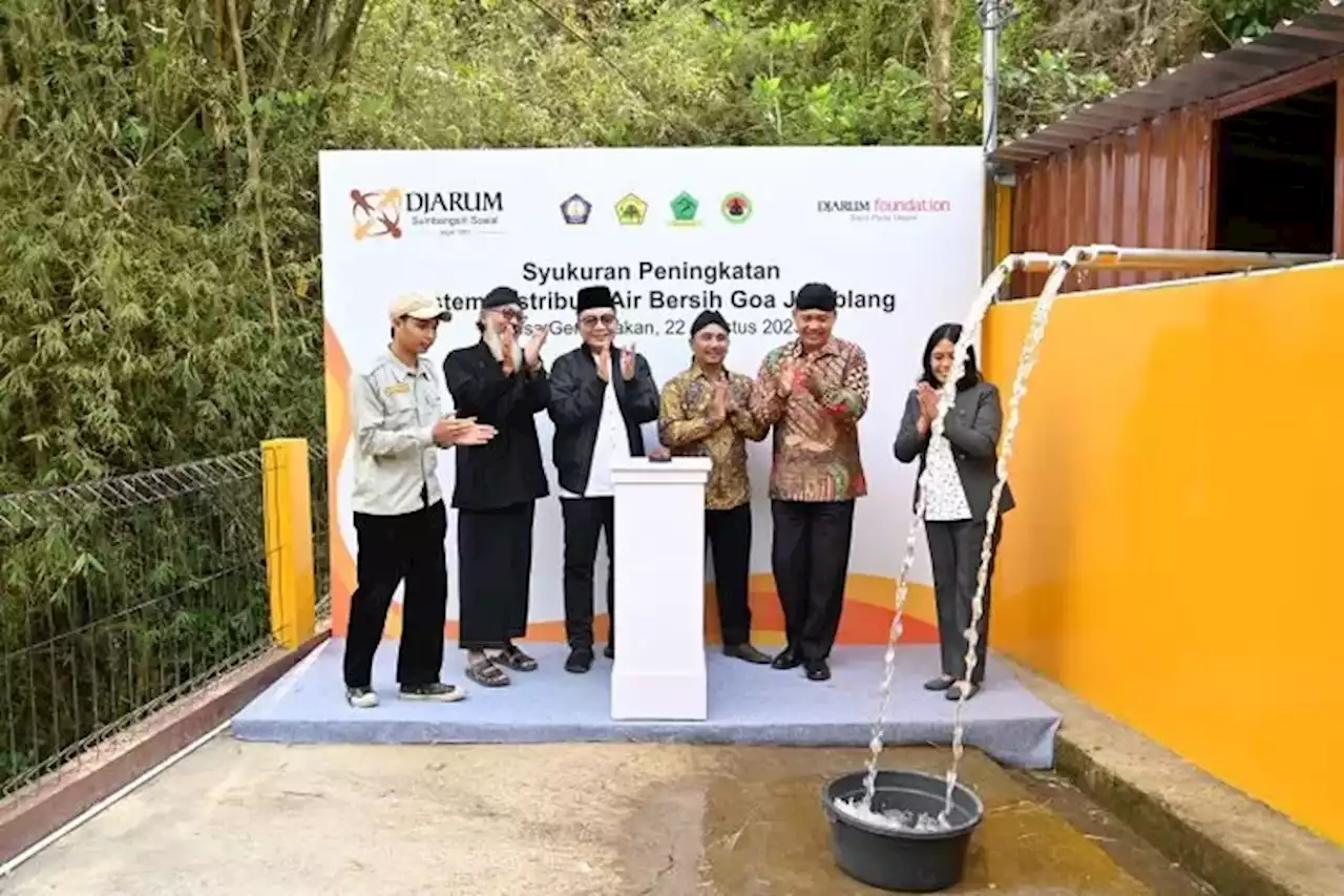 Kerja Persaudaraan Didukung Bakti Sosial Djarum Foundation Tingkatkan Sistem Distribusi Air Goa Jomblang