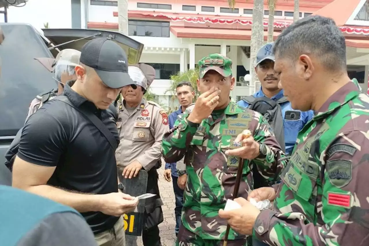 Dandim 0316 Terluka Terkena Lemparan Batu Saat Pengamanan Demo di Kantor BP Batam