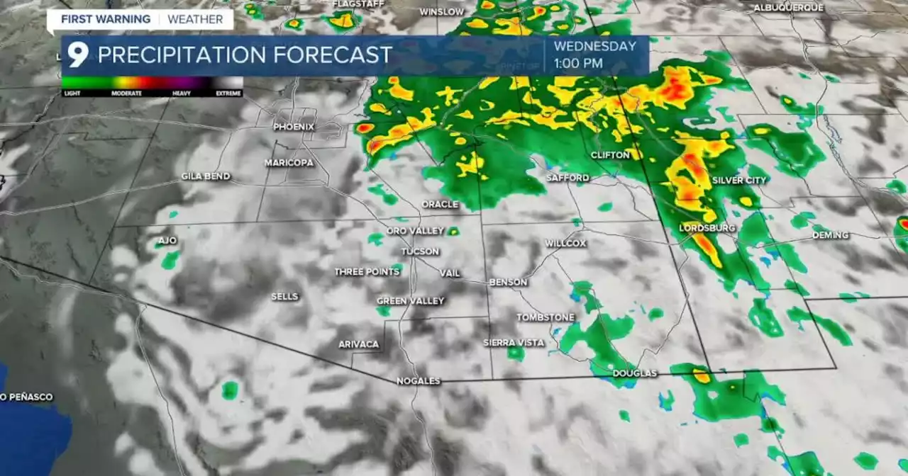 Another chance of rain before drier, warmer air returns