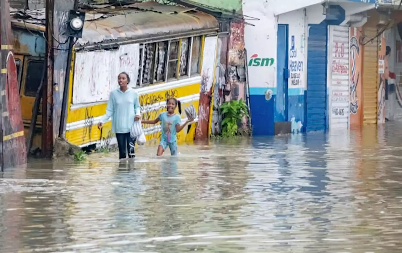 Tropical Storm Franklin nears Haiti and the Dominican Republic bringing fears of floods, landslides