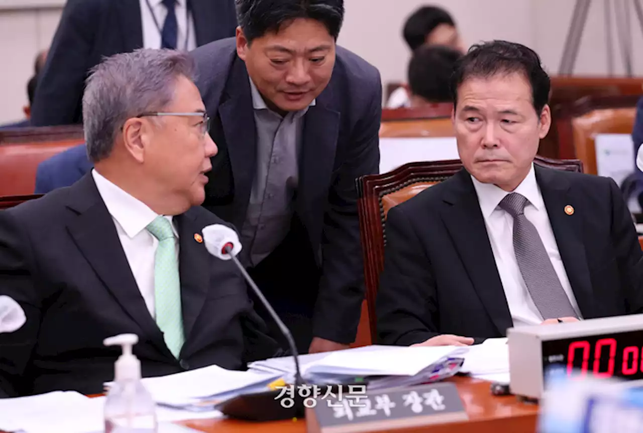 민주당, 김영호 통일부 장관 외통위서 퇴장 요구···“상대 안 할 것”