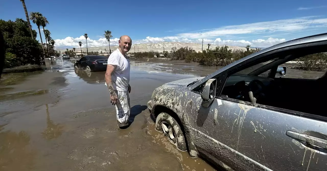 Stuck In The Mud: How Locals Fared Around Palm Springs After Hilary