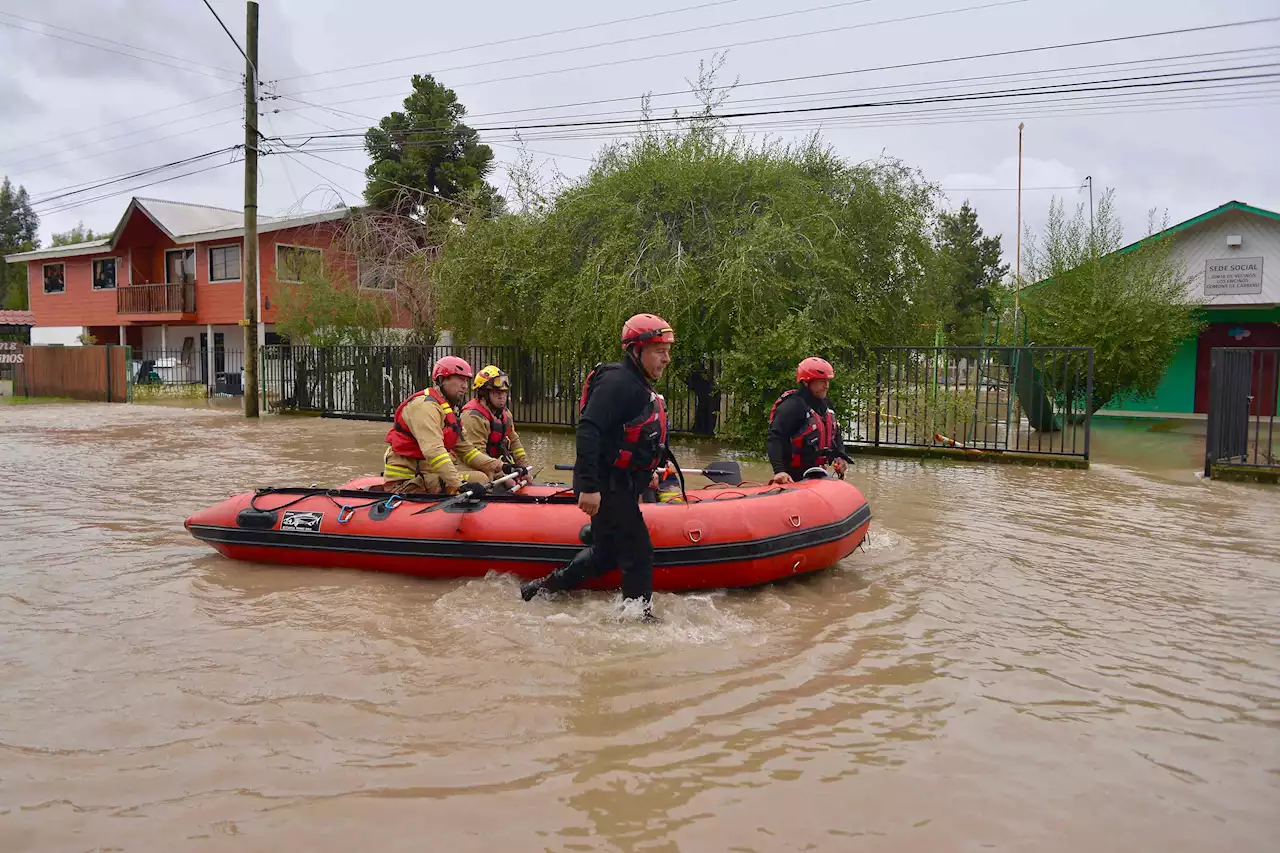 Temporal en Chile: al menos 3 muertos y miles de damnificados y evacuados