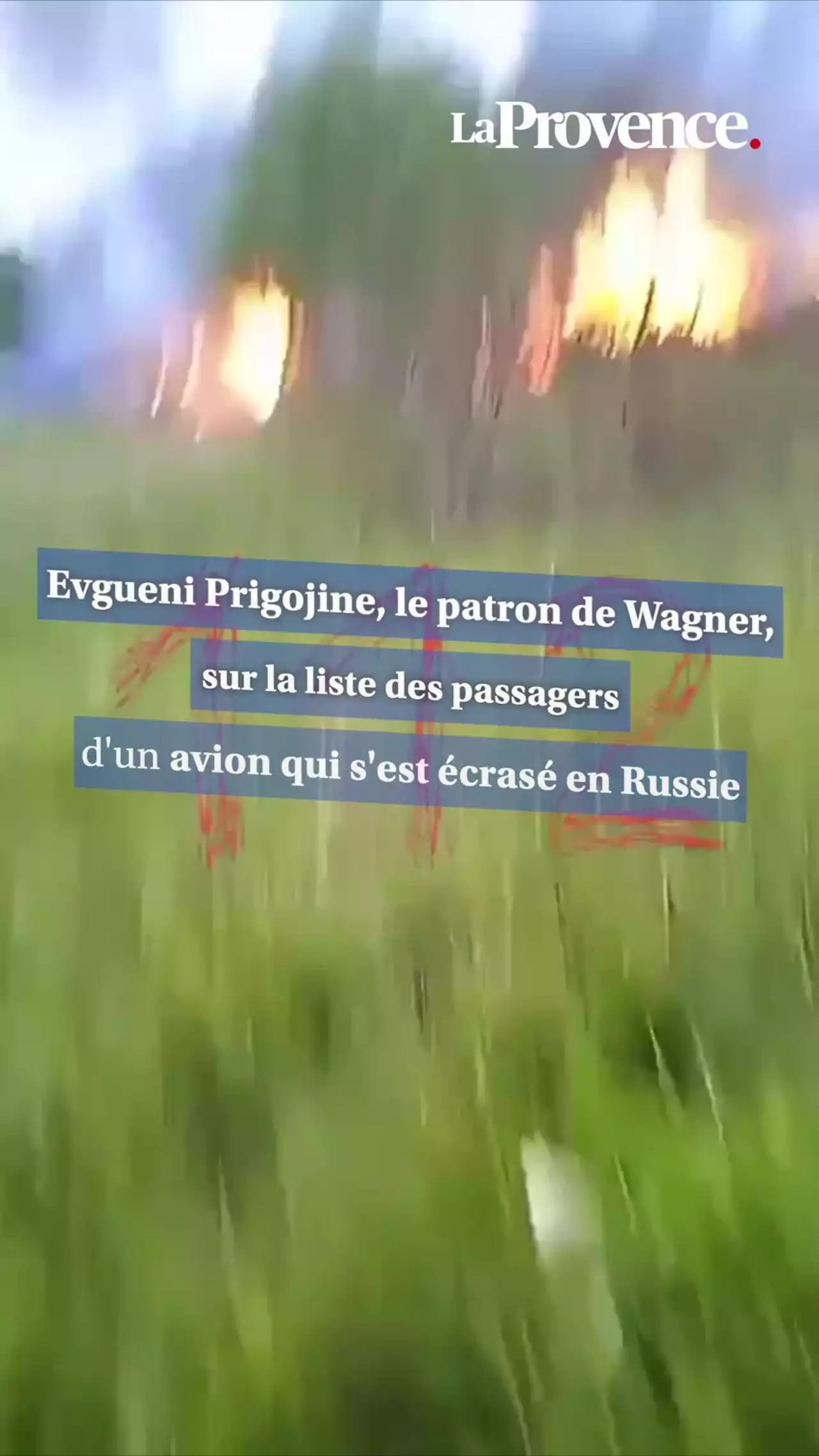 Evgueni Prigojine, le patron de Wagner, sur la liste des passagers d'un avion qui s'est écrasé en Russie