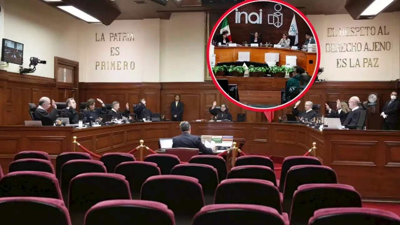 Hoy la Corte da la razón al INAI: sesionará con 4 comisionados