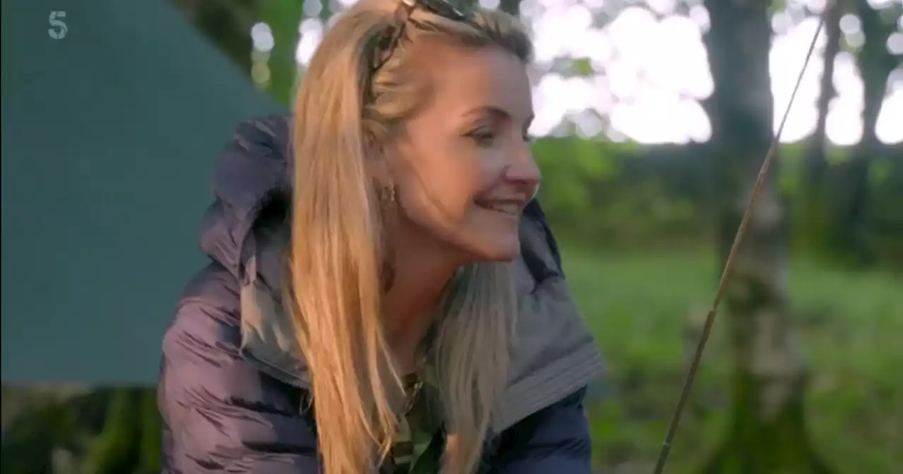 Helen Skelton says 'I love you' to Dan Walker as they spend night under stars