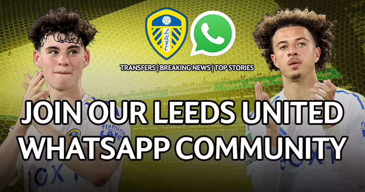 Join the new LUFC community on WhatsApp for top stories straight to your device