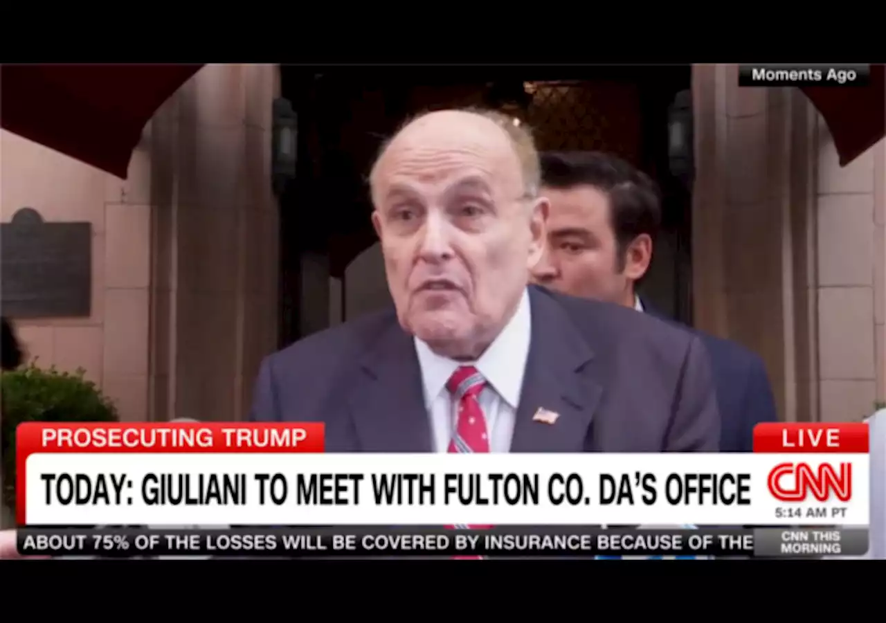 Trump Indictment: Rudy Giuliani Heading to Georgia to Turn Himself In