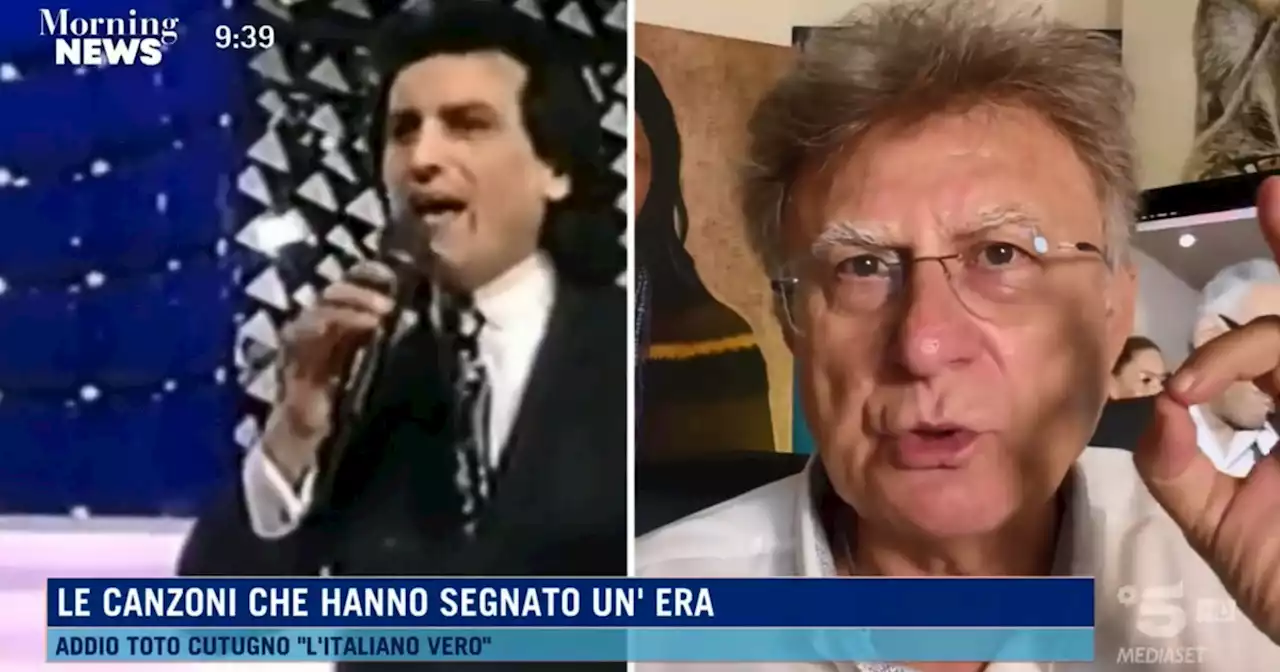 Morning News, Red Ronnie: 'Cosa scrisse Repubblica su Toto Cutugno'