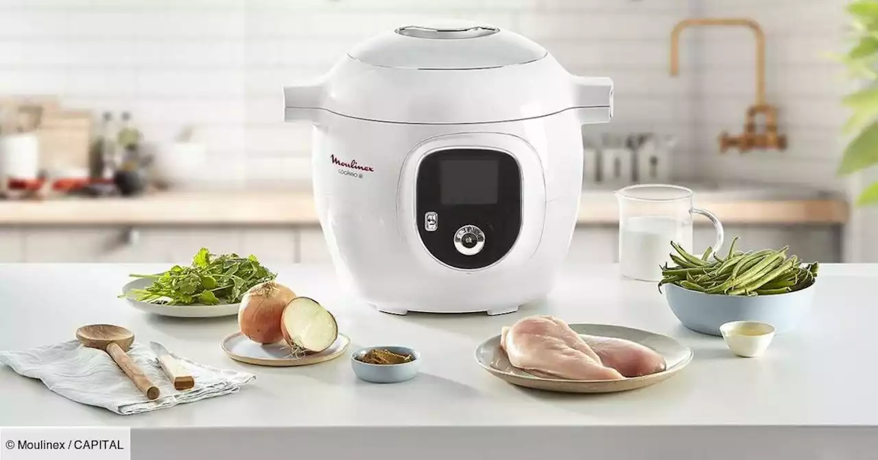 Facilitez-vous la vie avec le multicuiseur Cookeo de Moulinex actuellement en super promotion chez Amazon