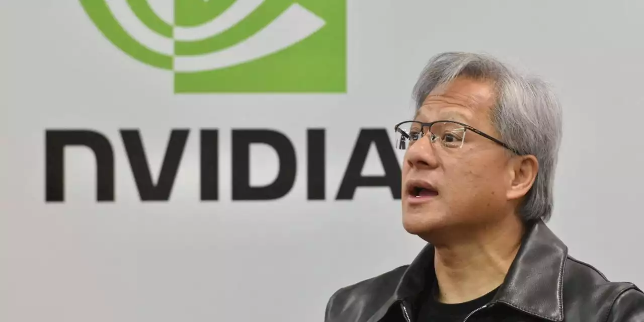 Nvidia stock rises ahead of results, AMC shares slump and other stocks on the move.