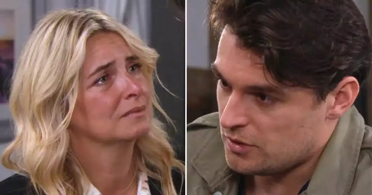 Mack grovels to Charity to help lover he cheated with in Emmerdale spoiler video