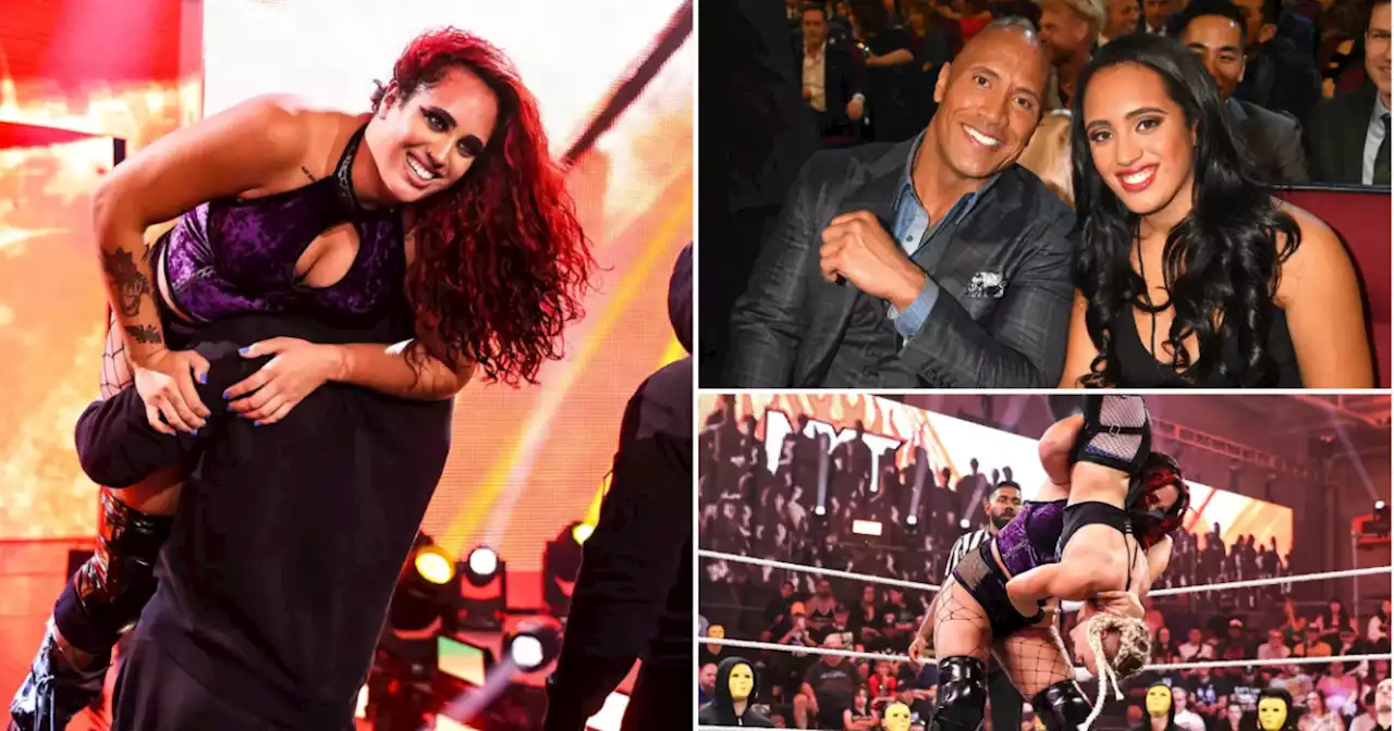 The Rock's daughter Ava 'kidnapped' after losing historic WWE NXT singles debut