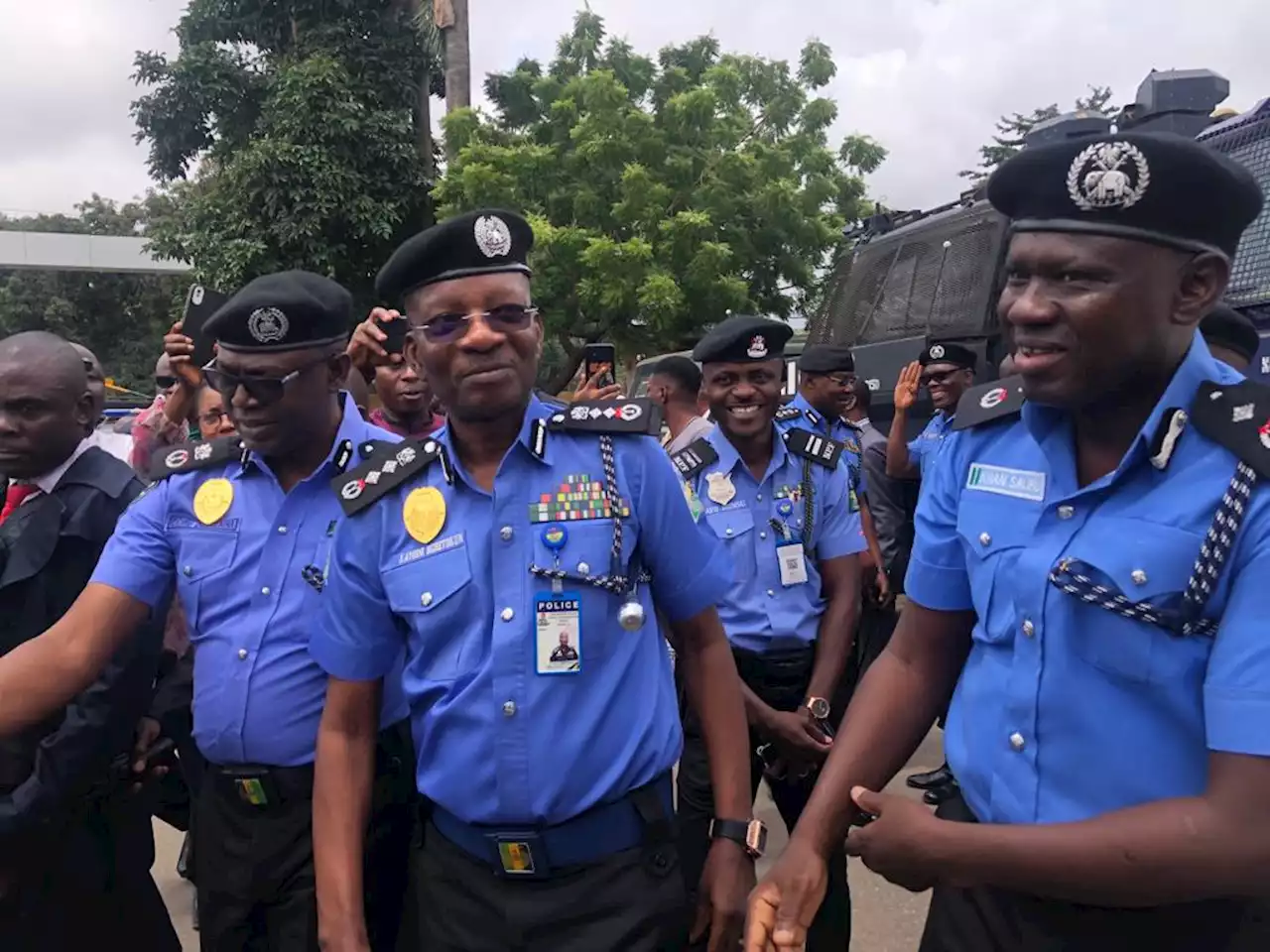 PHOTOS: IGP Egbetokun visits Lagos Police Command