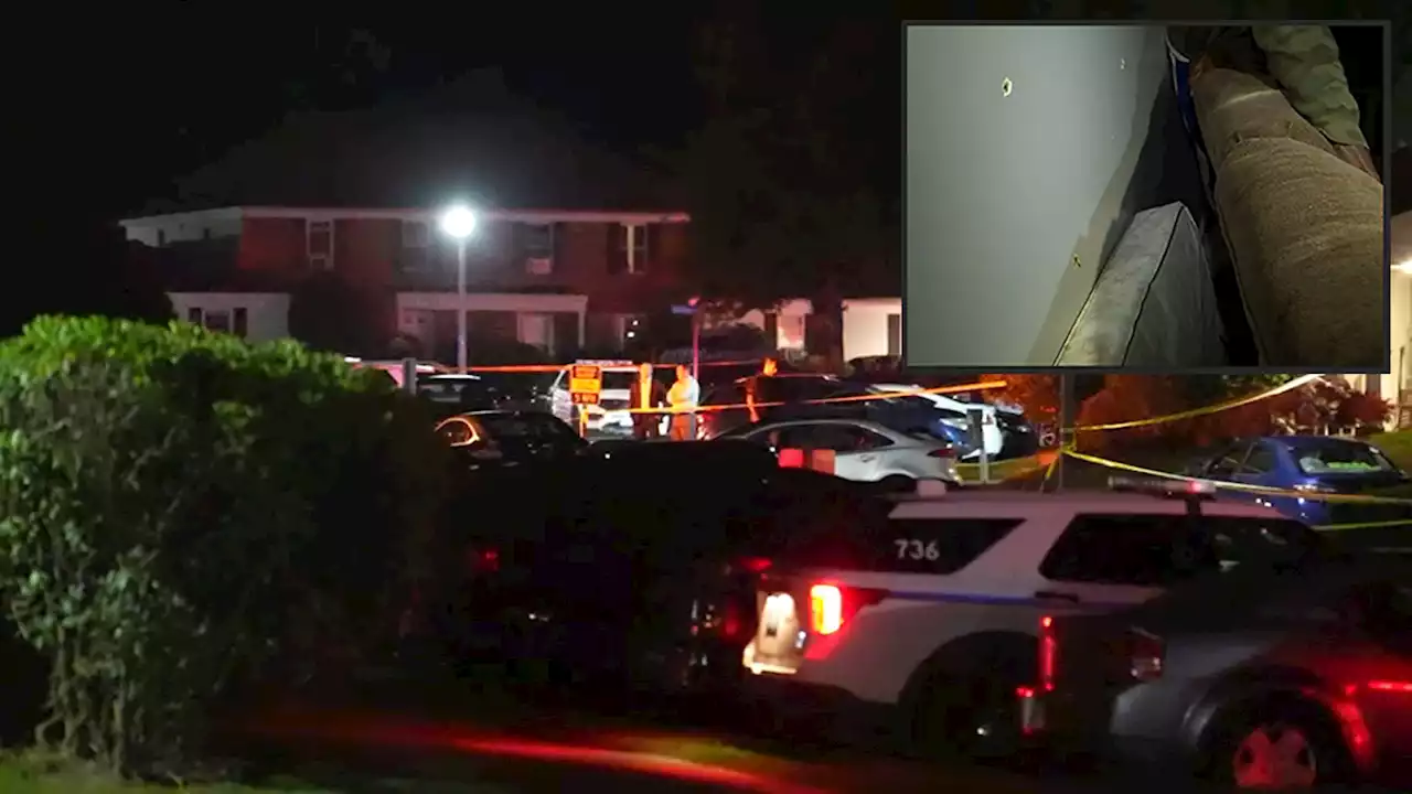 Child shot on Long Island as murder suspect opens fire on police at apartment complex