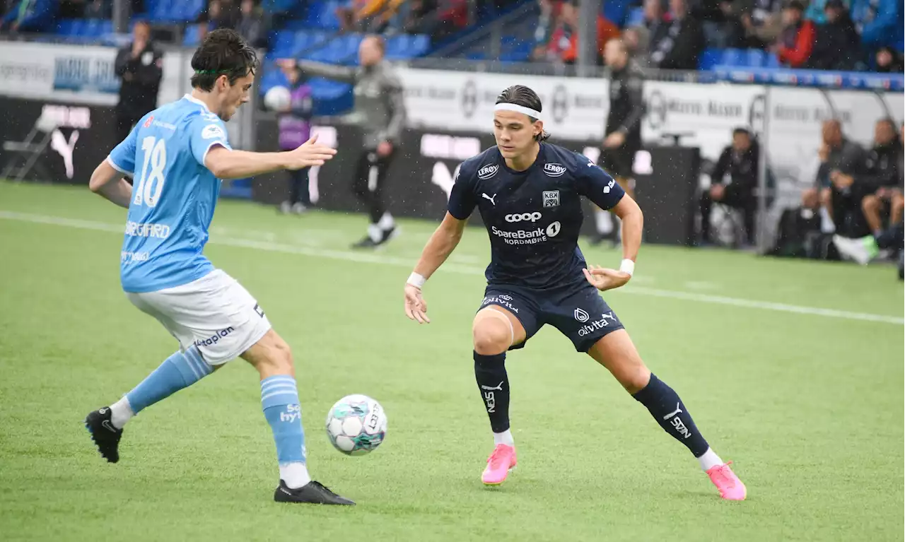 Kristiansund pepet av banen etter tap for Sandnes Ulf