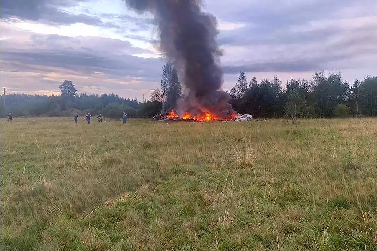 Prigozjin tros ha omkommit i flygkrasch