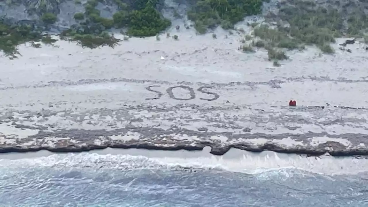 Schiffbrüchiger harrt drei Tage auf Insel aus