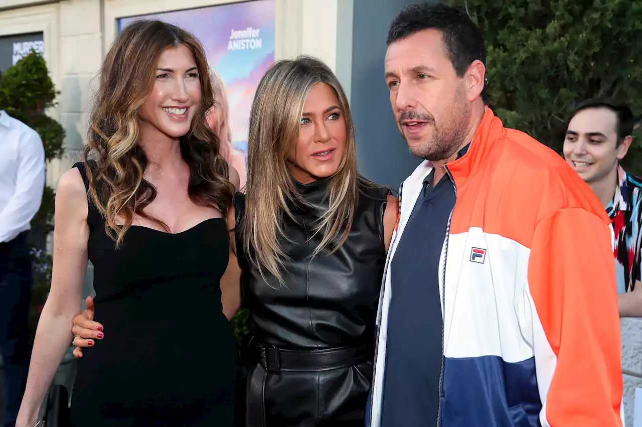 Jennifer Aniston says Adam and Jackie Sandler send her flowers every Mother’s Day